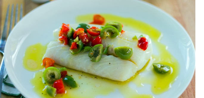 Sous Vide Lemon Cod