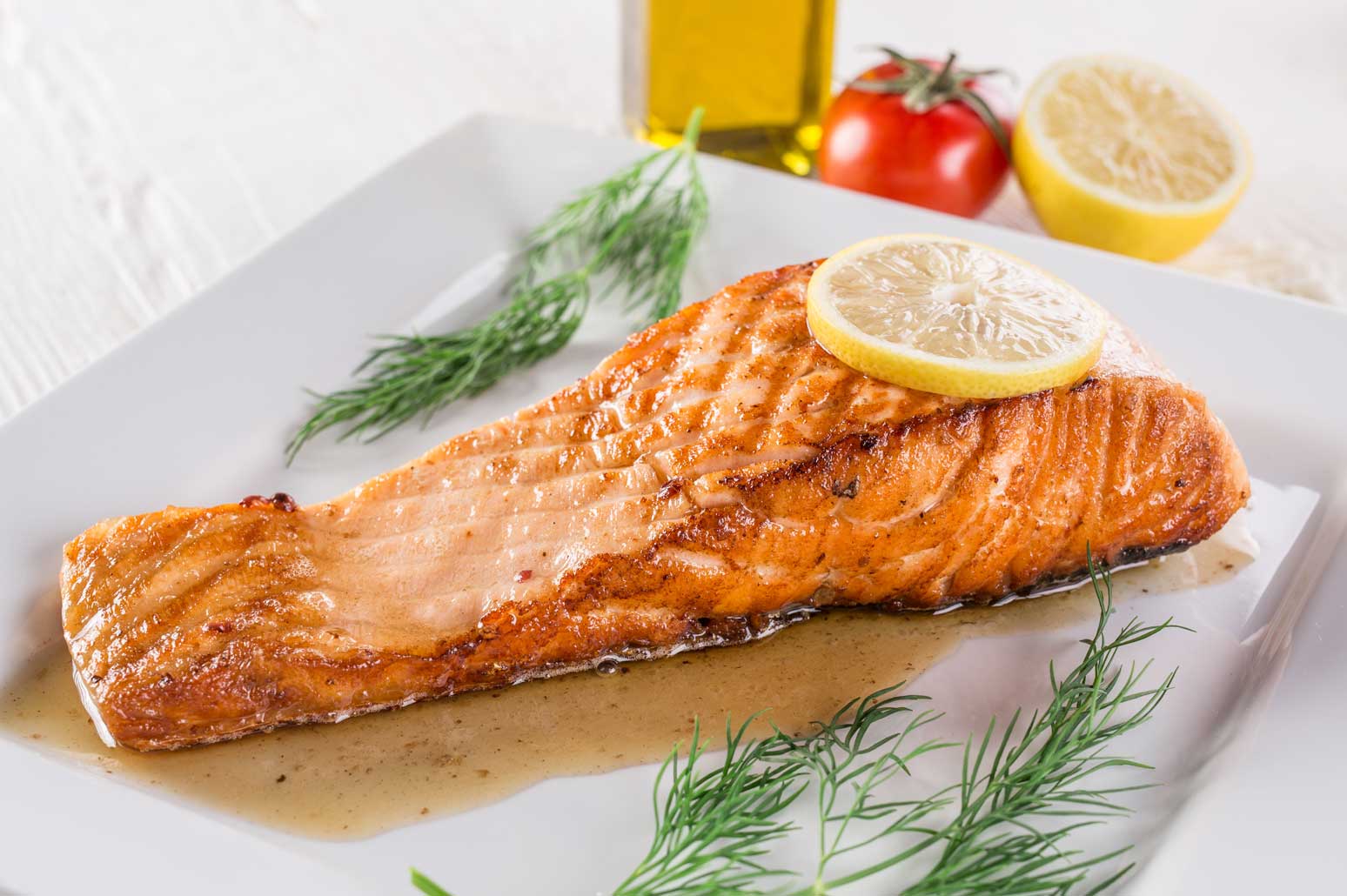 Salmon with dill and lemon marinade - Pure Iceland Seafood